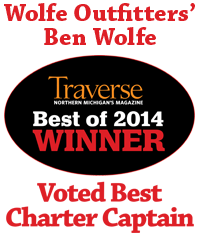 Best of 2014 Winner Best Charter Captain Traverse Bay